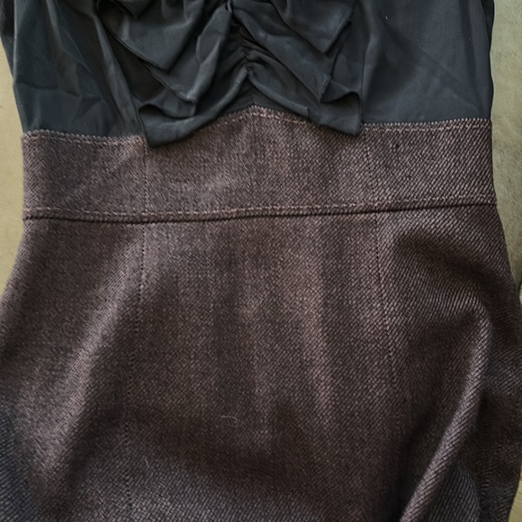 Rebecca Taylor Navy Ruffle Tweed Skirt Dress💙❤️💙 - Picture 7 of 11